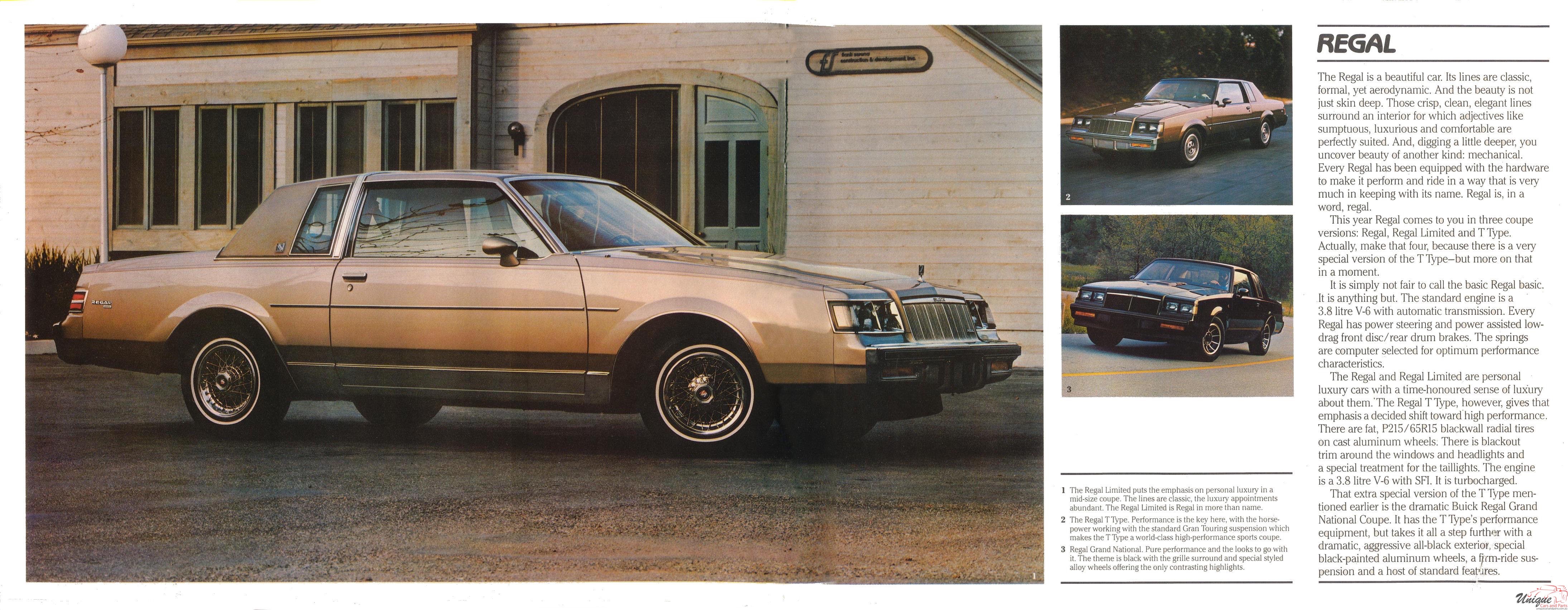 1985 Buick Regal Canadian Brochure Page 6